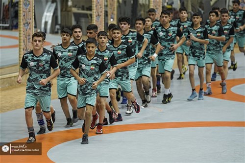 از روز 17 خردادماه و در محل کمپ تیم های ملی کشتی شهید سلیمانی
